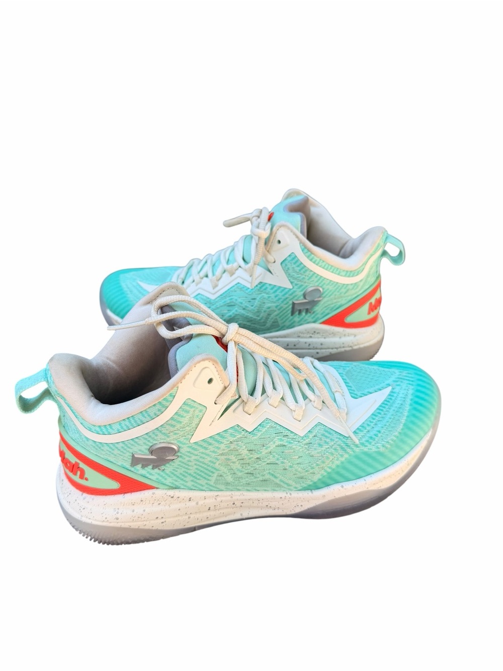 Moolah Women's 8 Mint Green Athletic Sneakers NEOVOLT PRO V2 Basketball Shoes